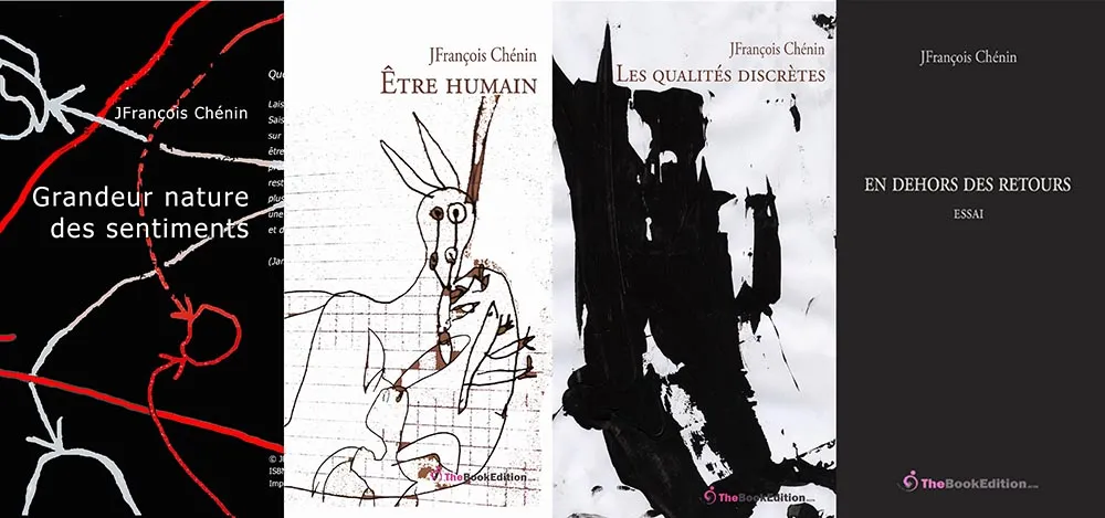 Couverture des qutre livres de figures des sentiments 