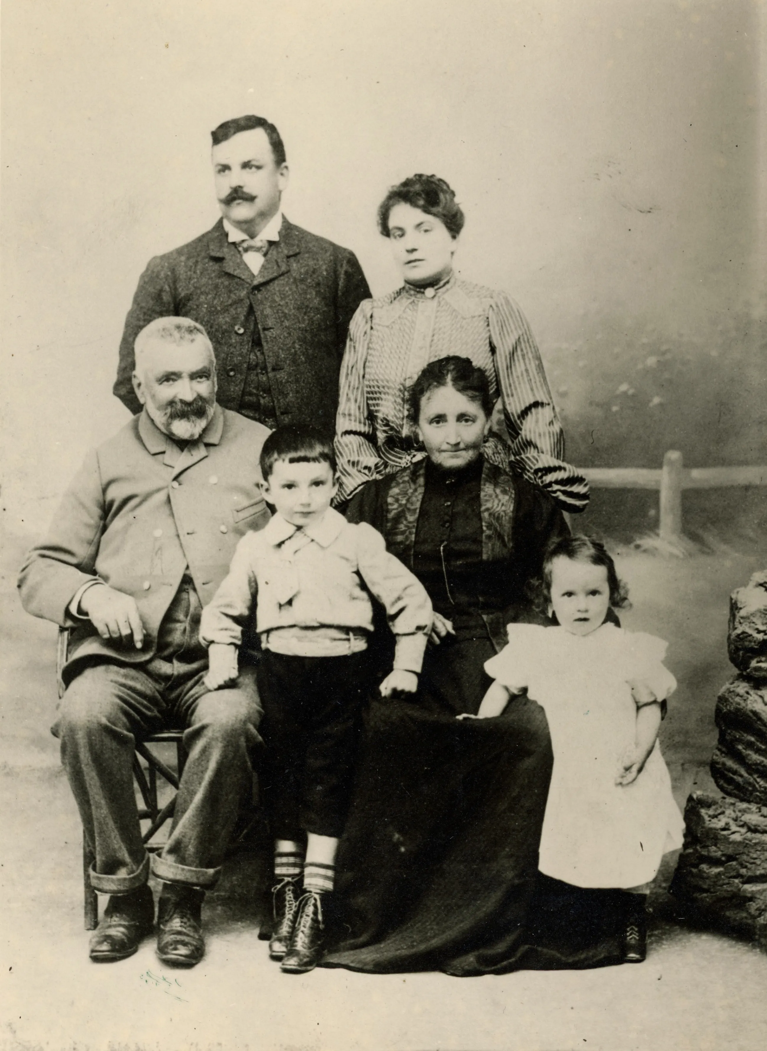 Emile Moselly en famille vers 1904-1905