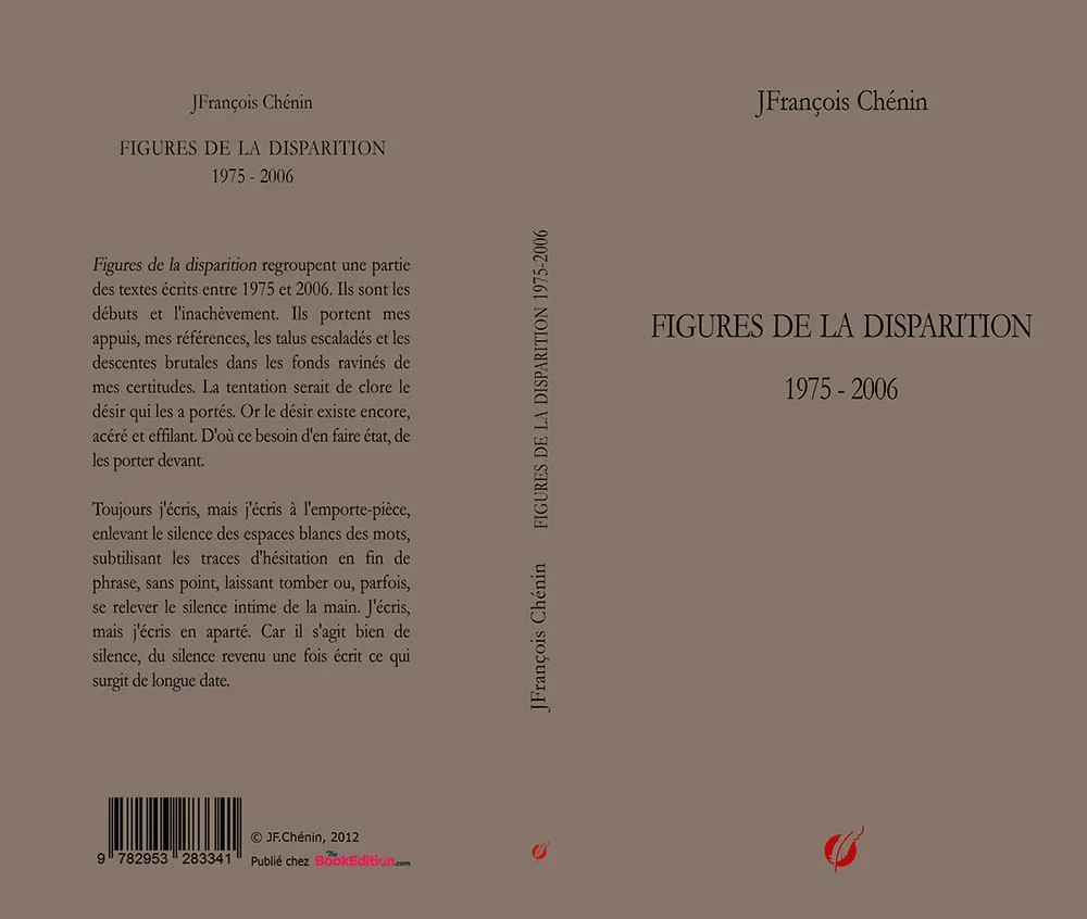 Couverture de figures de la dispartion 
