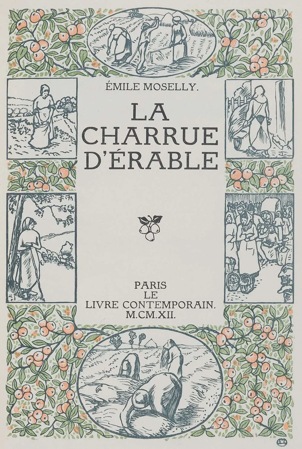 Page de titre de l’édition originale de La Charrue d’Erable