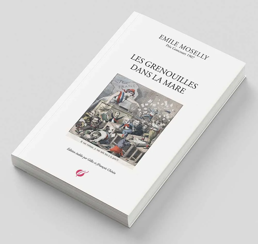 Couverture de les grenouilles dans la mare