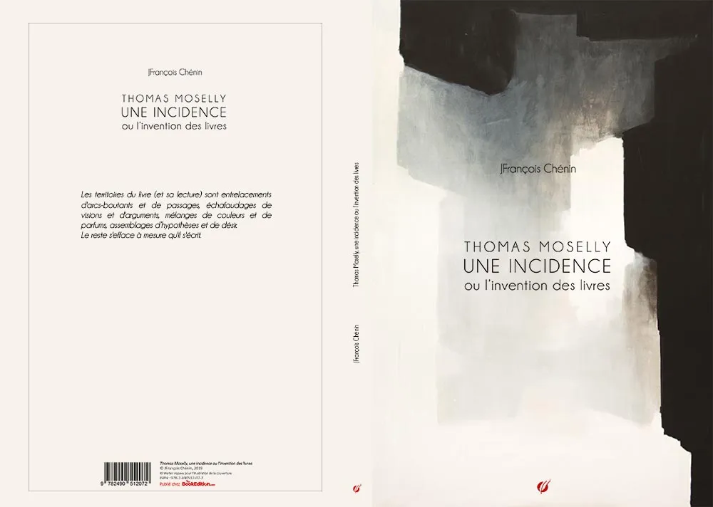 Couverture de Thomas Moselly, une incidence ou l'invention des livres