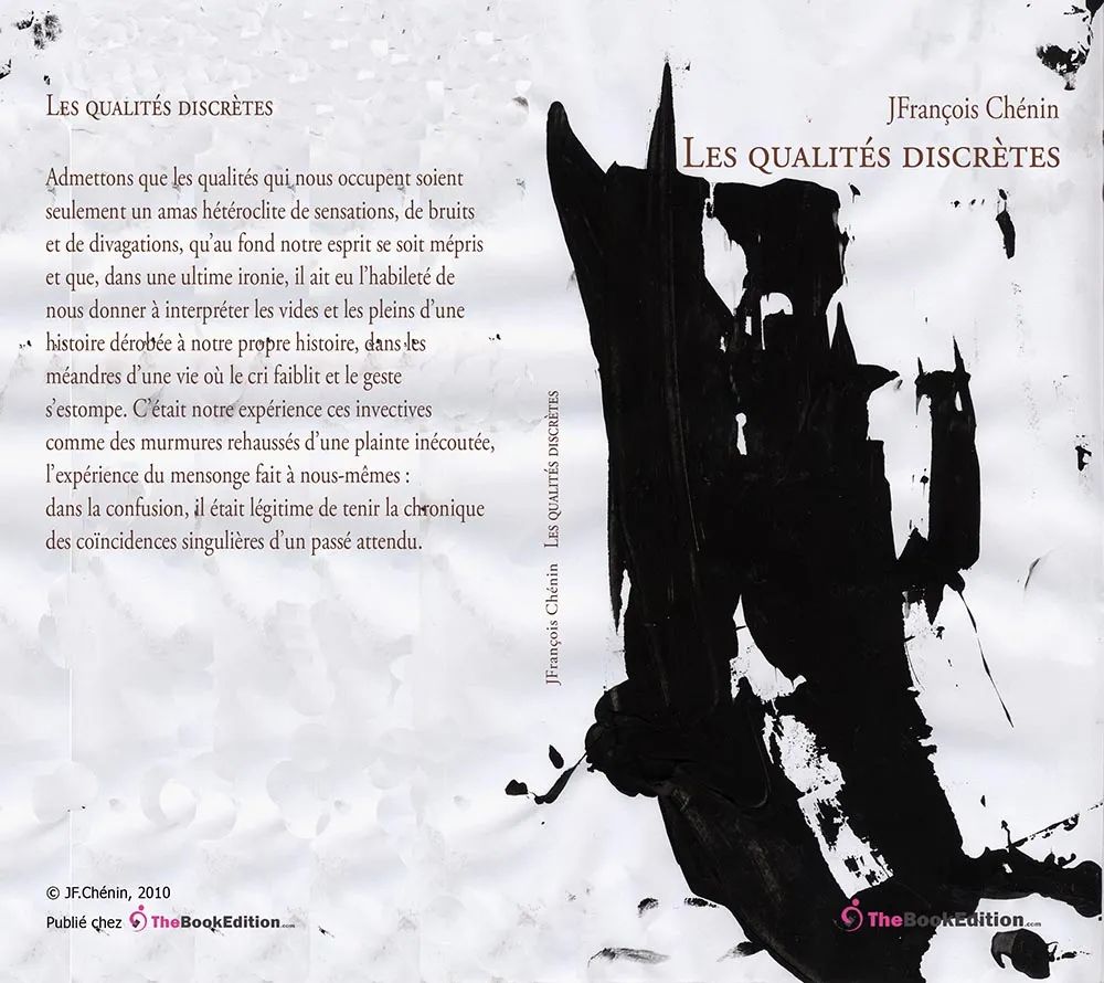 Couverture de les qualités discrètes 