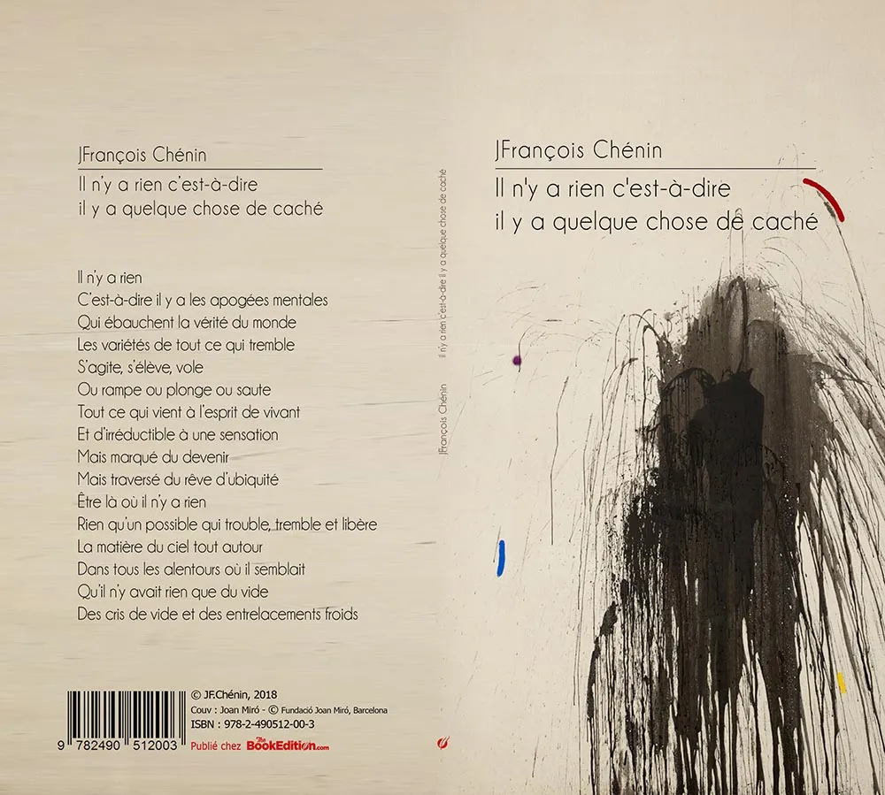 Couverture de Il n'y a rien c'est-àdire il y a quelque chose de caché
